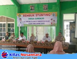Gelar kegiatan Rembuk stunting pemdes Cipenjo