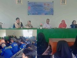 ‎Kegiatan kuliah kerja nyata STKIP di pemdes leuwikaret berjalan lancar