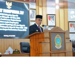 Wabup Ardani Hadiri Rapat Paripurna XV DPRD Kab. Ogan Ilir Masa Sidang Ke III Tahun 2025