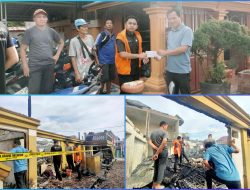 Turun ke Lokasi, Anggota DPRD Ogan Ilir Fraksi PKS Eko Satria Asnan SE Berikan Bantuan Kepada Korban Kebakaran Rumah di Desa Ulakkerbau Lama