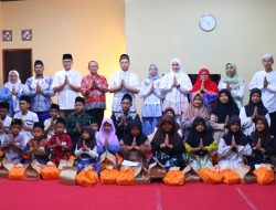Hari Pertama Tempati Rumah Dinas, Kapolres Pekalongan Berbagi Kasih kepada Anak Yatim