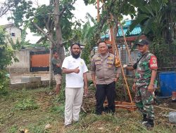 Sinergitas TNI-Polri, Bhabinkamtibmas dan Babinsa Sambangi Warga Desa Ciburuy Cegah TPPO
