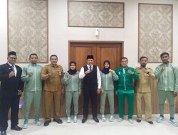 Bupati Haris Lepas Dua Atlet Kurash ke Kejuaraan Asia Championship 2025