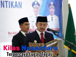 Tekankan Amanah dan Integritas, Wali Kota Tebing Tinggi Lantik Muhammad Syah Irwan Sebagai Pj. Sekda