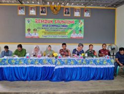 Rembuk Stunting Digelar di Desa Cempaka Timur, Camat, Kades, dan Puskesmas Sampaikan Komitmen Bersama