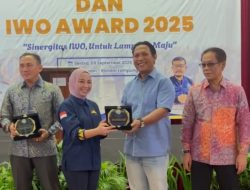 Ketua KNPI Lampung Bung Iqbal Ardiansyah Raih Penghargaan Pemuda Inspiratif di IWO Award 2025