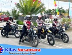 Sat Samapta Polres Pagar Alam Intensifkan Patroli di Kawasan Wisata dan Pusat Kota