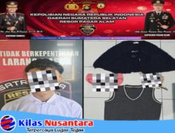 Polres Pagaralam Amankan ABH Dalam Kasus Dugaan Kekerasan Seksual terhadap Anak