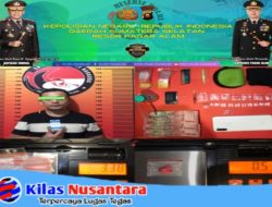 Pengedar Shabu Berhasil di Ringkus Satres Narkoba Polres Kota Pagaralam