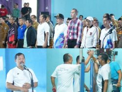 Meriahkan HUT RI ke-80, Bupati Monadi Resmi Buka Turnamen Bulutangkis Bupati Cup II Tahun 2025