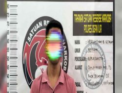 DPO Asal Tanjung Raja Selatan Ditangkap Sat Res Narkoba Polres Ogan Ilir, Sempat Lari ke Babel dan Batam Berjualan Pempek