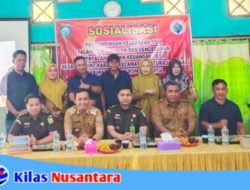 Kejari Kabupaten OKU Gelar Acara Sosialisasi Serentak Se-Kecamatan Baturaja Barat, Di Kantor Desa Laya