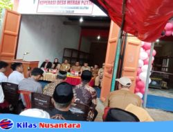 Bupati Takalar Resmikan Kantor Kopdes Merah Putih Rangkaikan Dengan Pasar Murah Di Desa Cakura