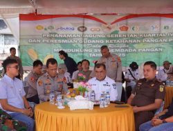 Ketua Komisi II DPRD Ogan Ilir Hadiri Penanaman Jagung Serentak kuartal IV dan Peresmian Gudang Ketahanan Pangan Polri