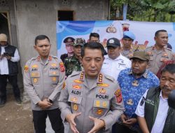 Kapolresta Bandung Tinjau Pembangunan Rutilahu di Arjasari