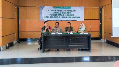 Kapolsek Nagreg Hadiri Lokakarya Triwulan III dan Rembug Stunting Tingkat Kecamatan Nagreg