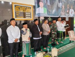 Kapolsek Nagreg Hadiri Peringatan Maulid Nabi Muhammad SAW dan Pelantikan Pengurus DKM Masjid Besar Al-Muhajirin