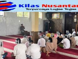 Terus Jadi Lebih Baik, Warga Binaan Lapas Pasir Pengaraian Dibimbing Ustadz dalam Pengajian Rutin