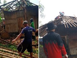 ‎Kepala Desa Bunikasih Ahmad Rusyana Turun Tangan Bantu Bedah Rumah Warga di Hari Jumat Berkah “Semangat warga Berkobar”