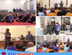 Dandim 0614/Kota Cirebon Berikan Pembekalan Wawasan Kebangsaan Kepada Warga Binaan Rutan Kelas I Cirebon