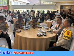 Kapolres Pagaralam Hadiri Rakor KPK Perkuat Sinergi Pemberantasan Korupsi di Sumatera Selatan