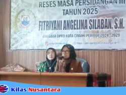 Anggota DPRD Kota Cimahi, Fitriani Angelina Silaban Menggelar Reses Masa Persidangan III Tahun 2025