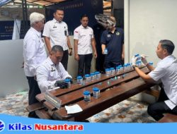 Sambut Proses Pembinaan, Warga Binaan Mapenaling di Lapas Kuningan Jalani Tes Urin