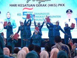 Peringatan Hari Kesatuan Gerak (HKG) PKK Ke-53 Siap Memujudkan Visi Majalengka