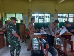 Kapolsek Cikancung Hadiri Launching Program Makan Bergizi Grati di SD Negeri Sindangsari Ciluluk