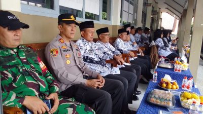 Kapolsek Cikancung Ikuti Hut PGRI Ke-80 dan Hari Guru Nasional
