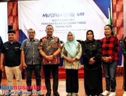Buka Musyawarah VIII Wartawan Unit Pemko Tebing Tinggi, Wakil Wali Kota Sebut Pers Sebagai Mitra Kritis Dan Penting Sampaikan Infirmasi Pembangunan