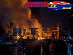 Tangki Pertamina di Bundaran Jebrod Terbakar Hebat, Penyebab dan Korban Belum Diketahui