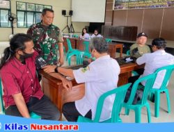 Dalam Rangka Memperingati Hari Juang TNI AD ke-80 Tahun 2025, Kodim 0615/Kuningan Melaksanakan Kegiatan Bhakti Kesehatan Pengobatan Umum