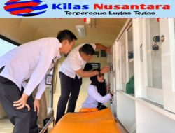 Siap Siaga, Lapas Pasir Pengaraian Lakukan Pengecekan Ambulan
