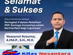 Ka.KPLP Lapas pasir Pengaraian Raih Prestasi Nasional. Ciptakan Inovasi Aplikasi Keamanan Digital