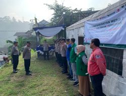 Iptu Deny Fourtjahjanto S.H Ka Pospam Lilin Lodaya 2025 Cukang Monteng Ibun Polresta Bandung Pimpin Apel Pagi