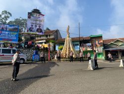 Iptu Deny Fourtjahjanto S.H Kapospam Cukang Monteng Ibun Bersama Anggota Laksanakan Gatur Pagi