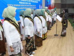 Perkuat PAUD dan Wajar 13 Tahun, Ning Marisa Dikukuhkan sebagai Bunda PAUD Kabupaten Probolinggo