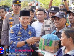 Pemko Tebing Tinggi Salurkan Bantuan Sembako Untuk 8.484 KK Korban Banjir