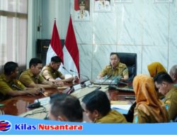 Rapat Persiapan Kunjungan Kerja Gubernur Sumatera Selatan ke Kabupaten Ogan Ilir