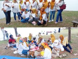 Hangat dan Penuh Kekeluargaan, Garnita Malahayati NasDem Pangandaran Gelar Gathering di Tanjung Cemara