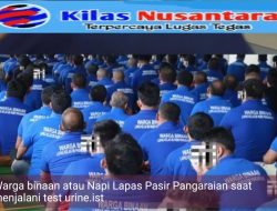 Sinergi Polri dan Lapas Pasir Pengaraian Laksanakan Tes Urine Warga Binaan
