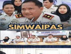 Lapas Pasir Pengaraian Ikuti Pemutakhiran Data Pegawai pada Aplikasi SIMWAIPAS Secara Virtual