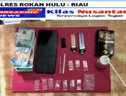 Digerebek Saat Nyabu di Kebun Sawit, Dua Pria Kembang Damai Tak Berkutik Ditangkap Polsek Kunto Darussalam