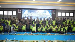 Kapolres Bogor Gelar Silaturahmi dan Apresiasi Bersama Supeltas (Sukarelawan pengatur lalulintas)