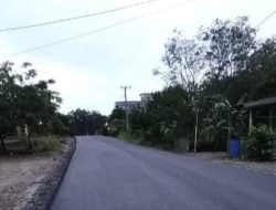 Warga Desa SP2 Air Putih Marga Sakti Sebelat B/U Sangat Berterima Kasih Kepada Pemprov Bengkulu dan Kontraktor Pelaksana Rotek Jalan Mereka Sudah Di-hotmix,