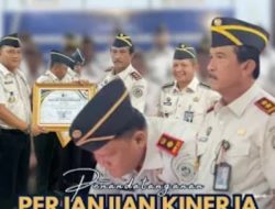 Kalapas Pasir Pengaraian Hadiri Penandatanganan Perjanjian Kinerja di Kanwil Ditjenpas Riau