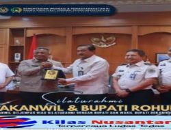 Kakanwil Ditjenpas Riau Silaturahmi dengan Bupati dan Wakil Bupati Rokan Hulu