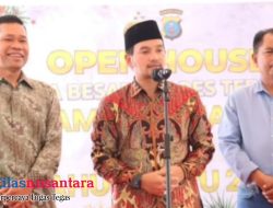Wali Kota Tebing Tinggi dan Bupati Serdang Bedagai Hadiri Open House Natal dan Tahun Baru Keluarga Besar Polres Tebing Tinggi