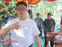 Berkunjung ke Desa Nagaraja I, Pahala Sitorus Soroti Kerusakan Infrastruktur Jalan